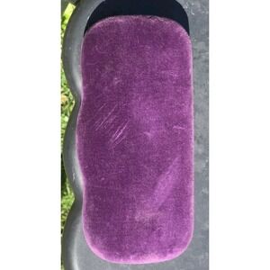 Gucci Purple Velvet Hard Clamshell Eyeglass Sunglass